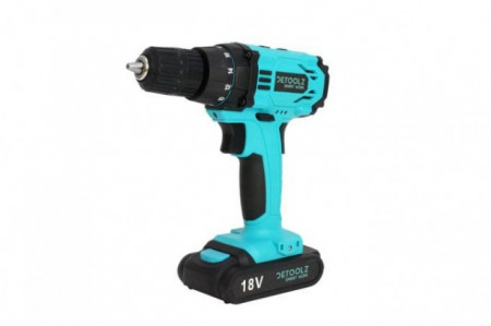 Battery drilling and screwing machine 18V Li-ion (+1 reserve)