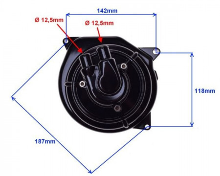 Pompa acqua completa Yamaha scooter 50-80cc