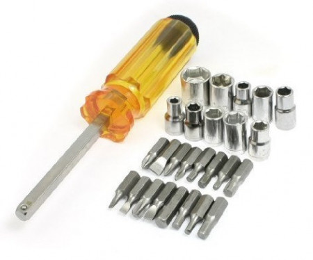 Set di cacciaviti con 28 accessori