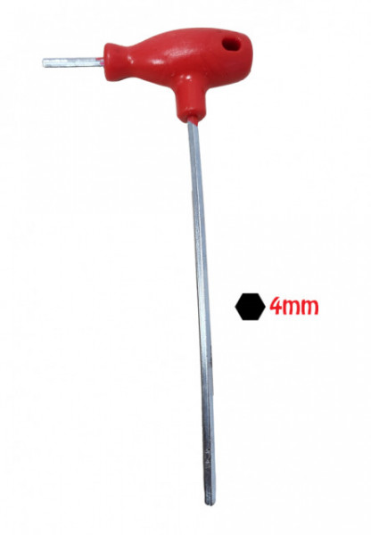 Εξαγωνικό κλειδί τύπου "Τ" 4mm