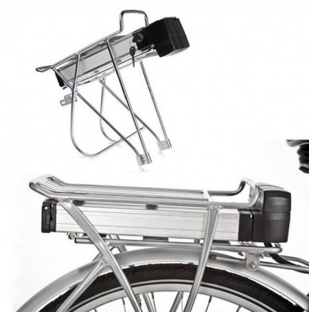 Batería para bicicleta eléctrica de 36 V y 16 A (tipo portaequipajes)
