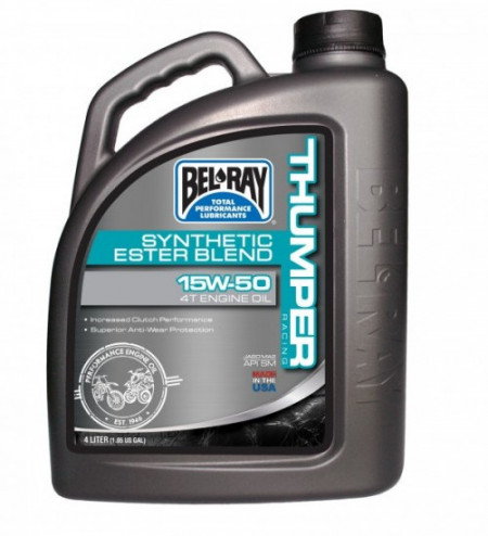 Bel-Ray Thumper Synthetic Ester Blend 15W-50 4L (4T motorokhoz)