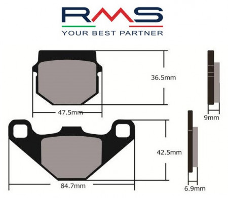 Break Pads for scooter Suzuki Tune
