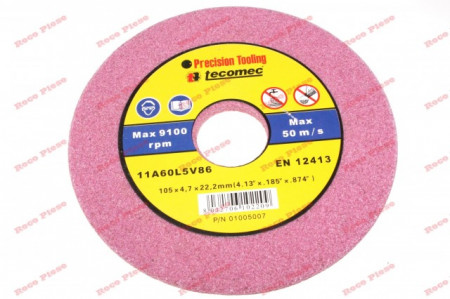 Disco abrasivo per motosega 105x 3,2 x 22,2 mm