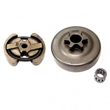 Embrayage pour tronçonneuse Husqvarna 235, 236, 240 (complet) 3/8" pitch
