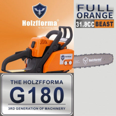 Holzfforma® G180 tronçonneuse (sans lame ni chaîne) ORANGE