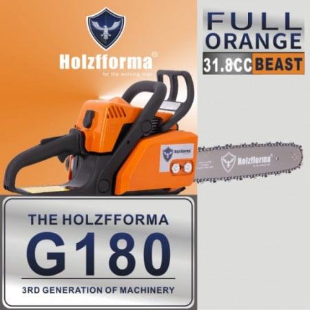 Pilarka łańcuchowa Holzfforma® G180 (bez ostrza i łańcucha) ORANGE