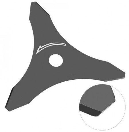 Λεπίδα κοπής 3 όψεων (μοντέλο Y) 255 x 20mm