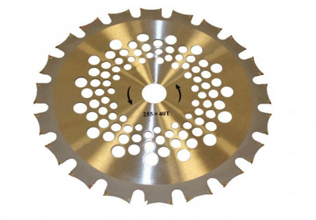 Πριονόλαμα 230x 40Tx 25.4mm NAKAMURA (διπλά δόντια)