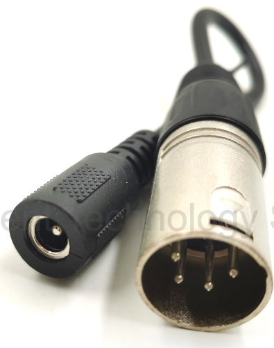 Адаптор за зареждане на ел. велосипед DC5521 - XLR 4 пина