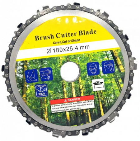 Циркулярен диск с верига за верижен трион 235mm x 25.4