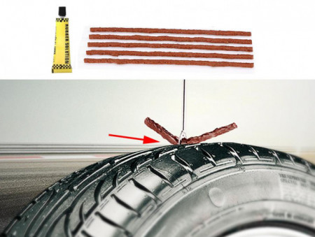 Cord + luquid for vulcanization