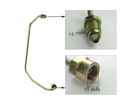 Dízelmotor olajvezeték 186F