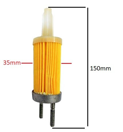 Filtro motore diesel per motozappa / motosega diesel (150 mm)