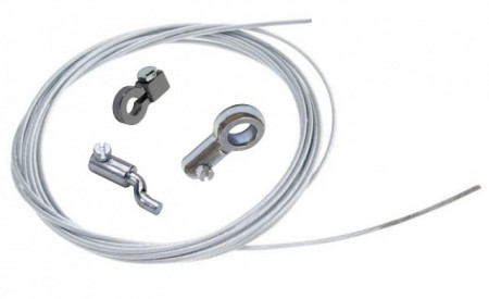 Kit cavo acceleratore/frizione barra 250cm