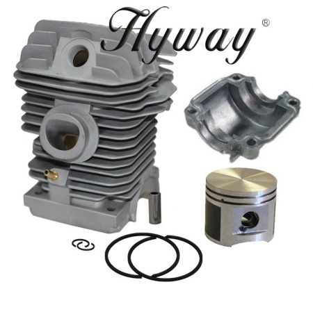 Kit de cilindro para motosierra compatible con Stihl MS 230, 023 Hyway, Ø 40 mm (pistón recubierto de teflón)