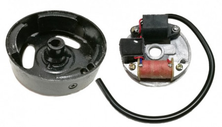 Motor de magneto + Rueda de la desbrozadora / atomizador