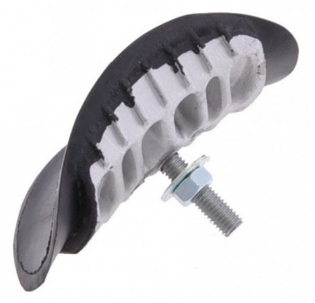 Papion roata moto 2,15" aluminiu