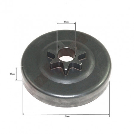 Λεπίδα συμπλέκτη αλυσοπρίονου ECHO CS 400, CS 440 325"7T (175105-14630) (38065X)