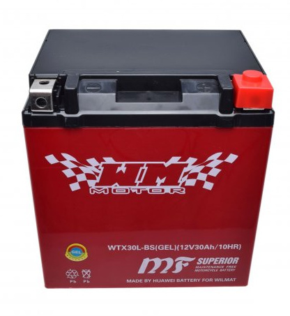 Акумулатор за скутер /atv 30 ампера/ 12v (гелов) WM