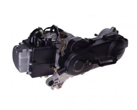 Двигател (оборудван) за китайски скутер 4T, 80cc (капак 43cm, вал 120mm)