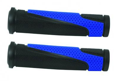 Ръкави за дръжки на велосипед Caper  (черни + сини)