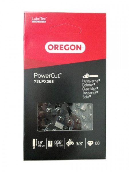 Catena per motosega PowerCut 34 denti passo 3/8 canale 1,5 mm