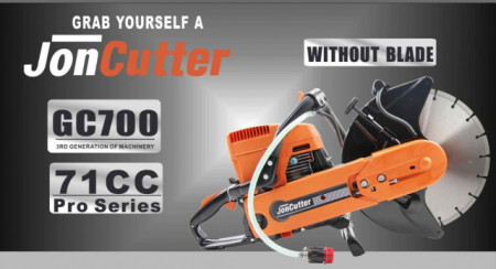 Concrete cutting machine JonCutter GC700 (71cc ) (without disc)