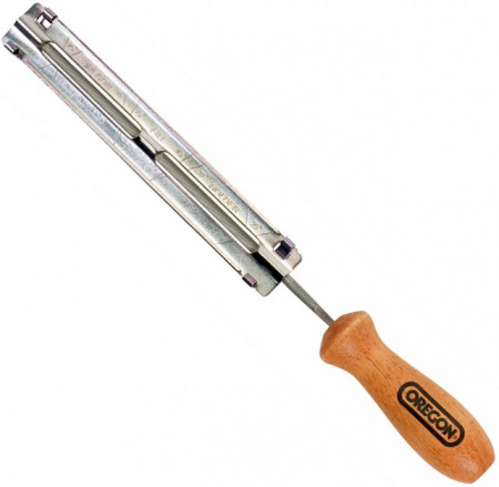 File for chainsaw sharpening with template and handle Oregon 5.5mm