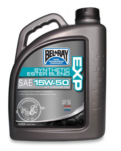 Oil Bel-Ray EXP Synthetic Ester Blend 15W-50 4L (for 4T engines)