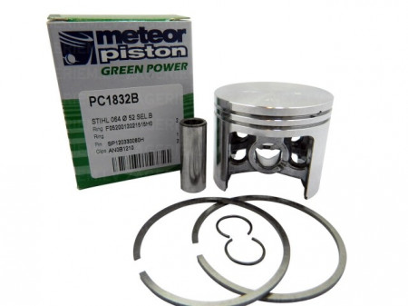 Piston complet pour tronçonneuse compatible Stihl MS 640, 064 Meteor