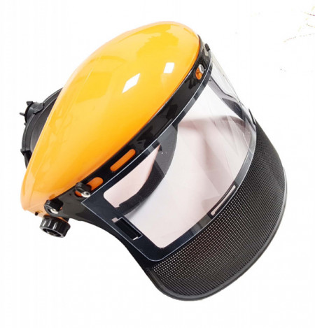 Protective helmet (mask) (net + plexiglass)