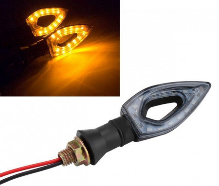 Segnali di scooter a led del cuore
