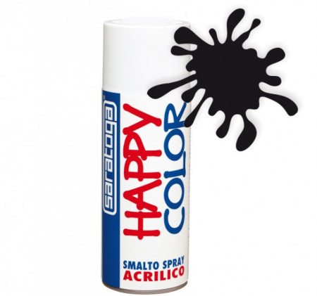 Spray vopsea Negru mat Saratoga 400ml