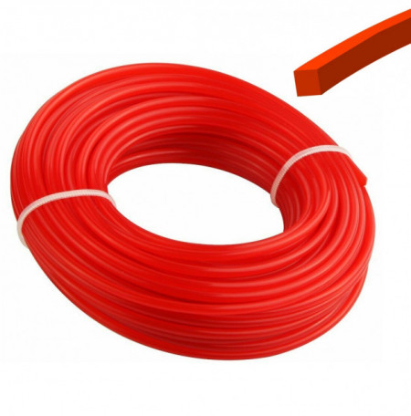 Střihací drát 2,7 mm x 15 m (čtvercový)