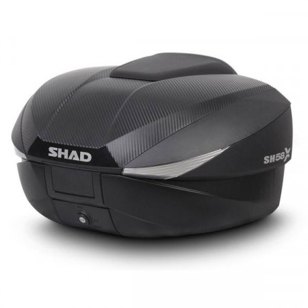 Багажник за скутер (удължаем) SHAD SH58X (Карбон)