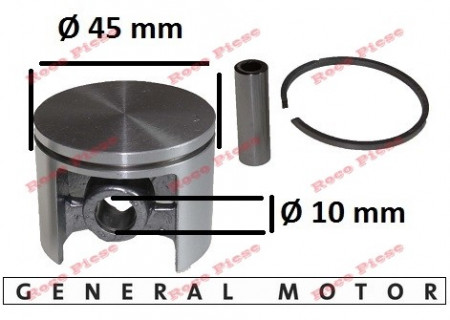 Alpina VIP52 Ø 45 mm Pistone completo per motosega Golf