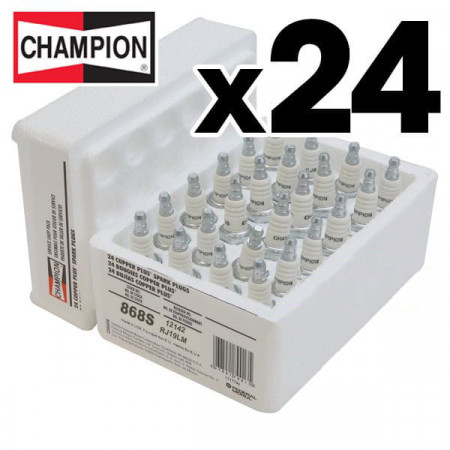 Confezione da 24 pezzi di candele per motosega Champion RJ19LM