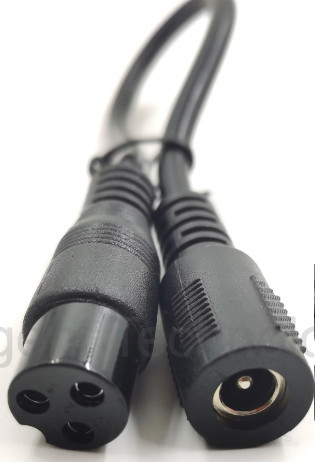 DC5521 - adapter do ładowarki roweru elektrycznego GX16
