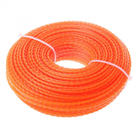 Filo per taglierina/trimmer 2,4 mm, 45 m (ritorto)