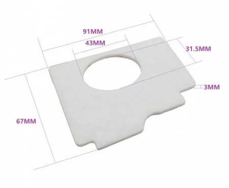 Filtru aer drujba compatibil Stihl MS170, MS180 2-mix