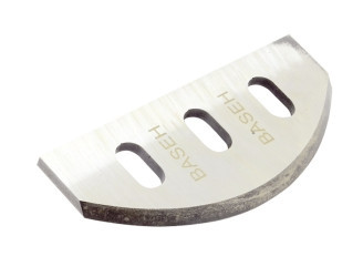 Logs peeler blade compatible with chainsaw (curved)
