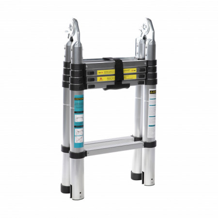 Scala doppia telescopica 3,2 m - 10 gradini