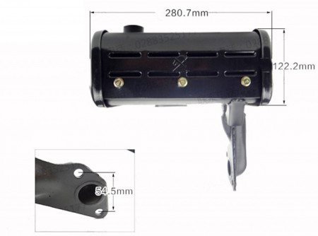 Scarico diesel 186F