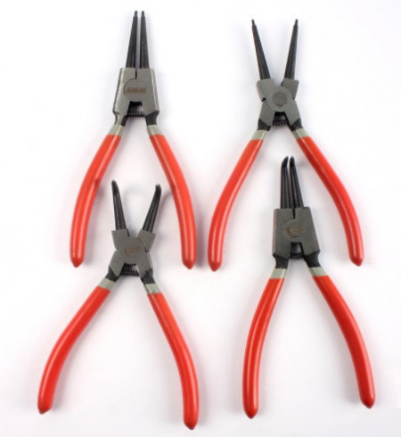 Set di 4 pinze extra di sicurezza Seeger