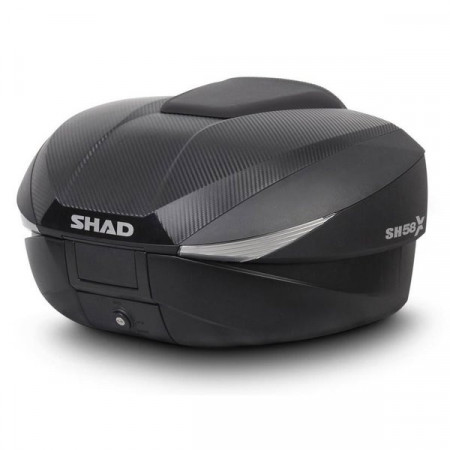 SHAD SH58X bővíthető csomagtartó doboz (Carbon)