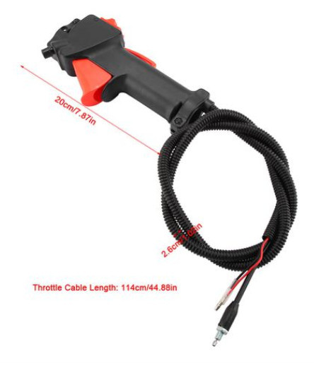 Tronçonneuse réglable à accélération (114cm)
