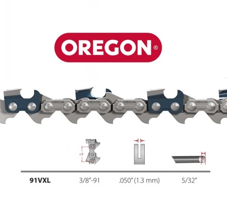 Верига Oregon 25 зъба - стъпка 3/8 - 1.3mm (original)