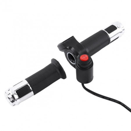 Bicycle / electric scooter acceleration (with voltage indicator and On-OFF button)