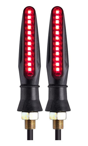 Led σκούτερ σήματα (κόκκινο)